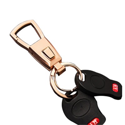 ZB-026YSK China yanzhen luxury creative alloy car keychain whit 2 key rings  for men and women wholesale for gifts