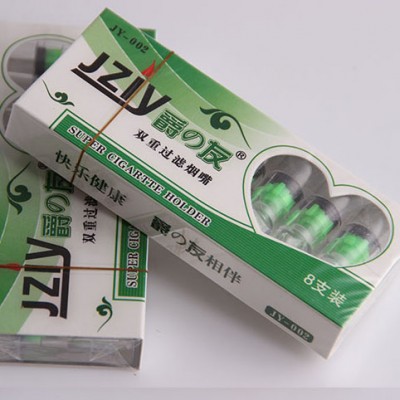 JY-002 filter cigarette holder circulation can be cleaned double filter cigarette holder