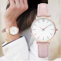 Casual Ladies Leather Quartz watches For Wholesale